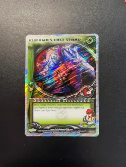 Kurama's Last Stand -P2 - 1st Edition Foil (Dark Tournament) Yu Yu Hakusho - Image 1