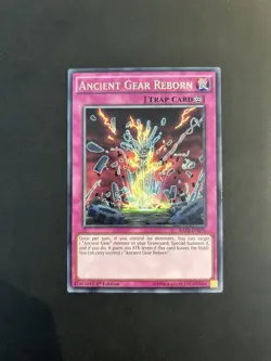 Yu-Gi-Oh! RATE-EN070 Ancient Gear Reborn (1st Edition) Rare, NEAR MINT - Image 1