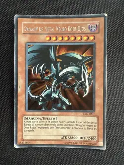 Yu-Gi-Oh Red Eyes Black Metal Dragon TSC-S001 Spanish Edition MP - Image 1