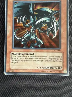 Yu-Gi-Oh Red Eyes Black Metal Dragon TSC-S001 Spanish Edition MP - Image 3