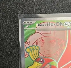 Pokemon TCG Ethan's Ho-Oh EX 209/182 Destined Rivals Full Art NM Mint - Image 3