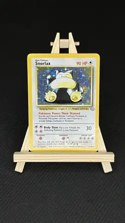 Snorlax Jungle Holo Rare Card 11/64 Pokemon vintage holo - Image 1