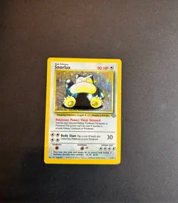 Snorlax 11/64 Jungle Holo Rare WOTC Pokemon Card 1999 Unlimited, MP - Image 1