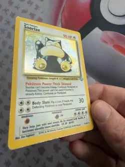 Snorlax 11/64 Holo Rare Jungle Vintage Pokemon Card TCG WOTC - Image 2