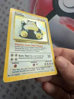 Snorlax 11/64 Holo Rare Jungle Vintage Pokemon Card TCG WOTC - Image 3