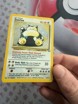 Snorlax 11/64 Holo Rare Jungle Vintage Pokemon Card TCG WOTC - Image 5