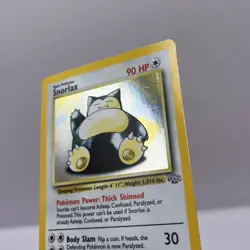 LP ! Snorlax Jungle Holo Rare Vintage WOTC Pokemon TCG Vintage Card 11/64 - Image 4