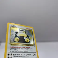 MP Snorlax Jungle Holo Rare Vintage WOTC Pokemon TCG Card 11/64 - Image 3