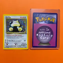 Snorlax Holo Rare Jungle LP 11/64 Pokemon Card Vintage WOTC English - Image 1