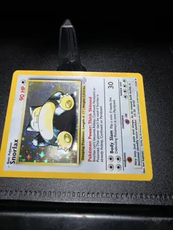 Pokemon TCG Snorlax Jungle Holo Card 11/64 Unlimited Rare - Image 3