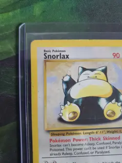 Pokemon Jungle Snorlax 11/64 Holo Rare 1999 WotC – LP/NM – Vintage Original Card - Image 2