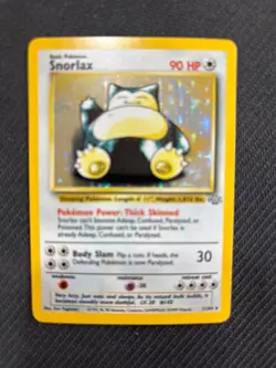 Pokemon Jungle Snorlax 11/64 Holo Rare 1999 WotC – NM/LP – Vintage Original Card - Image 1