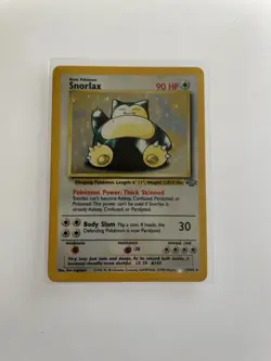 Snorlax Holo 11/64 Jungle Set Pokemon Card – Vintage WOTC 1999 – VG - Image 1