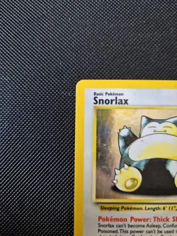Pokemon TCG Snorlax Jungle Holo Card 11/64 Unlimited MP - Image 5