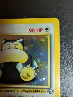Pokemon TCG Snorlax Jungle Set Rare Holo Card 11/64 - Image 3