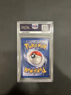 Team Magma's Houndour 35/95 Team Magma Vs Team Aqua Reverse Holo PSA 9 - Image 2