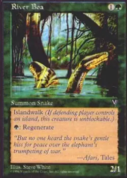 River Boa - Visions #118/167 MTG Magic The Gathering - Image 1
