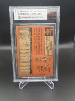 1969 Topps Nolan Ryan #533 BVG2.5 - Image 2