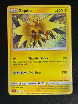 Zapdos 012/034 Holo Classic Collection Trading Card Game Classic Pokemon NM - Image 1