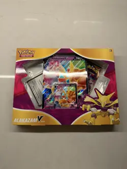 Pokemon Alakazam V Box English Trading Card Game factory sealed - Image 1