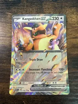 Kangaskhan ex - 115/165 - Pokemon 151 Ultra Rare Card LP-NM - Image 1
