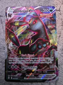 Umbreon VMAX 95/203 Holo Rare VMAX Evolving Skies Pokemon Cards - Image 1
