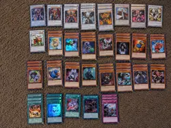 Yugioh complete Fabled Synchro deck (59 cards, good condition, Extra deck) - Image 1