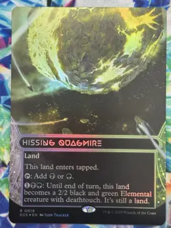 Hissing Quagmire (0019) (Borderless) FOIL 19 R Edge of Eternities: Stellar Sight - Image 1