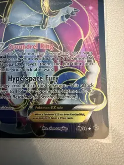 Pokemon TCG Hoopa-EX Ancient Origins Holo Card 89/98 Full Art Ultra Rare - Image 4