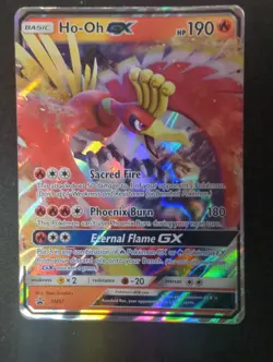 Ho-Oh GX ULTRA RARE SM57 Promo Card Pokemon TCG DMG - Image 1