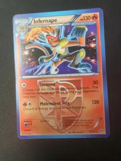 Infernape (Team Plasma) 17/135 Plasma Storm rare pokemon card Lp - Image 1