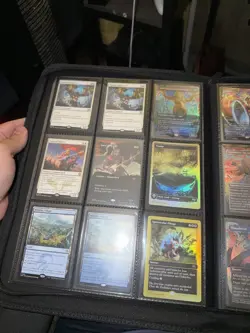 Magic: The Gathering Mixed Card Lot w/ Binder Pages Foil Borderless English 2023 - Image 5