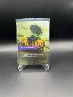 Seal of Discord 204/298 Origins OGN Epic Foil NM League Of Legends Card NM - Image 1