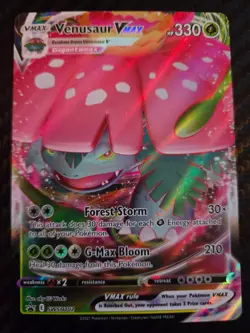 Venusaur VMAX SWSH102 SWSH: Sword & Shield Promo Cards Holo - Image 1
