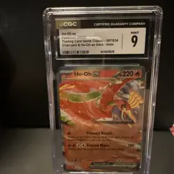 Ho-oh ex 007/034 Trading Card Game Classic Holo Psa 9 - Image 1