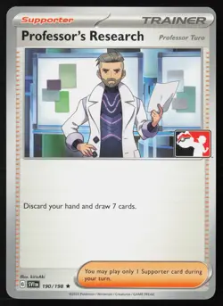 Pokemon Professor's Research - 190/198 Prize Pack Series Cards Non-Holo Pack Fre - Image 1