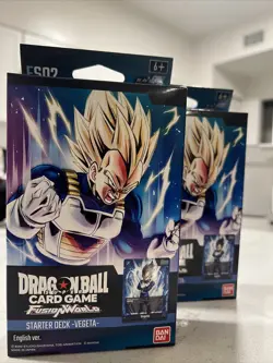 Dragon Ball Super Card Game Fusion World Starter Deck FS02 VEGETA English TCG - Image 1
