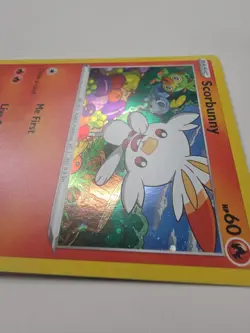 SCORBUNNY SWSH071 Sword & Shield Promo Pokemon Card Near Mint - Image 2