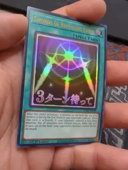 Konami Swords of Revealing Light RA05-EN109 Spell Card Holo 1st Edition - Image 2