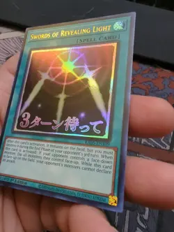 Konami Swords of Revealing Light RA05-EN109 Spell Card Holo 1st Edition - Image 3