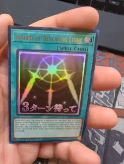 Konami Swords of Revealing Light RA05-EN109 Spell Card Holo 1st Edition - Image 5