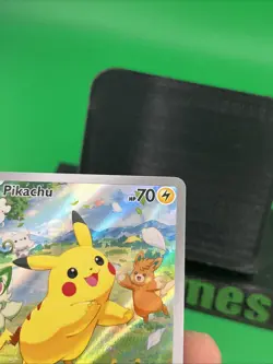 Pokemon TCG: Pikachu 088 Scarlet & Violet Promo Card Holo Full Art NM - Image 4