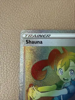 Shauna 278/264 Fusion Strike NM/M Full Art Secret Rainbow Rare Pokemon Card - Image 2