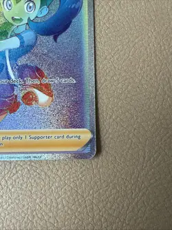 Shauna 278/264 Fusion Strike NM/M Full Art Secret Rainbow Rare Pokemon Card - Image 4
