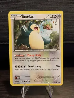 Snorlax Breakthrough Regular Card 118/162 - Image 1