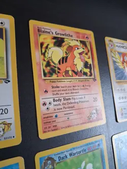 Pokemon Base Set (LOT of 10) Non Holo Trainer Badge Cards - Image 5