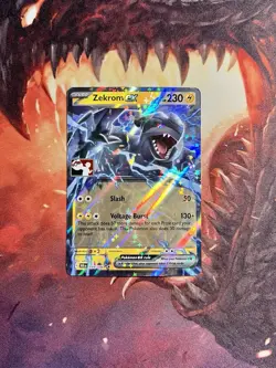 Zekrom ex 034/086 Play! Pokemon Prize Pack Series 8 Play Stamp Card Black Bolt - Image 2
