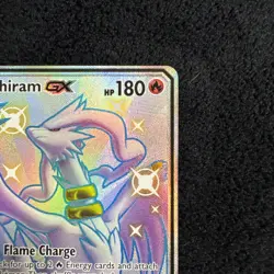 Pokemon TCG Hidden Fates Reshiram GX SV51/SV94 Shiny Card NM Condition - Image 4