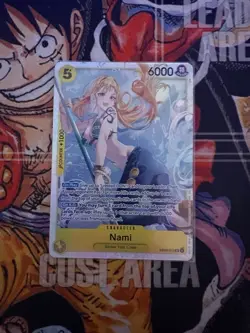 Bandai One Piece Card Game Nami EB03-053 SR - Image 1