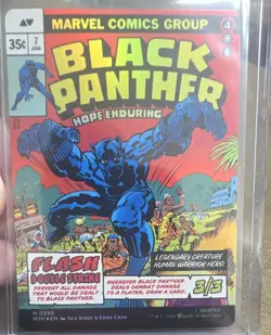Wizards of the Coast MTG Marvel Super Heroes King T'Challa Mythic - Image 1